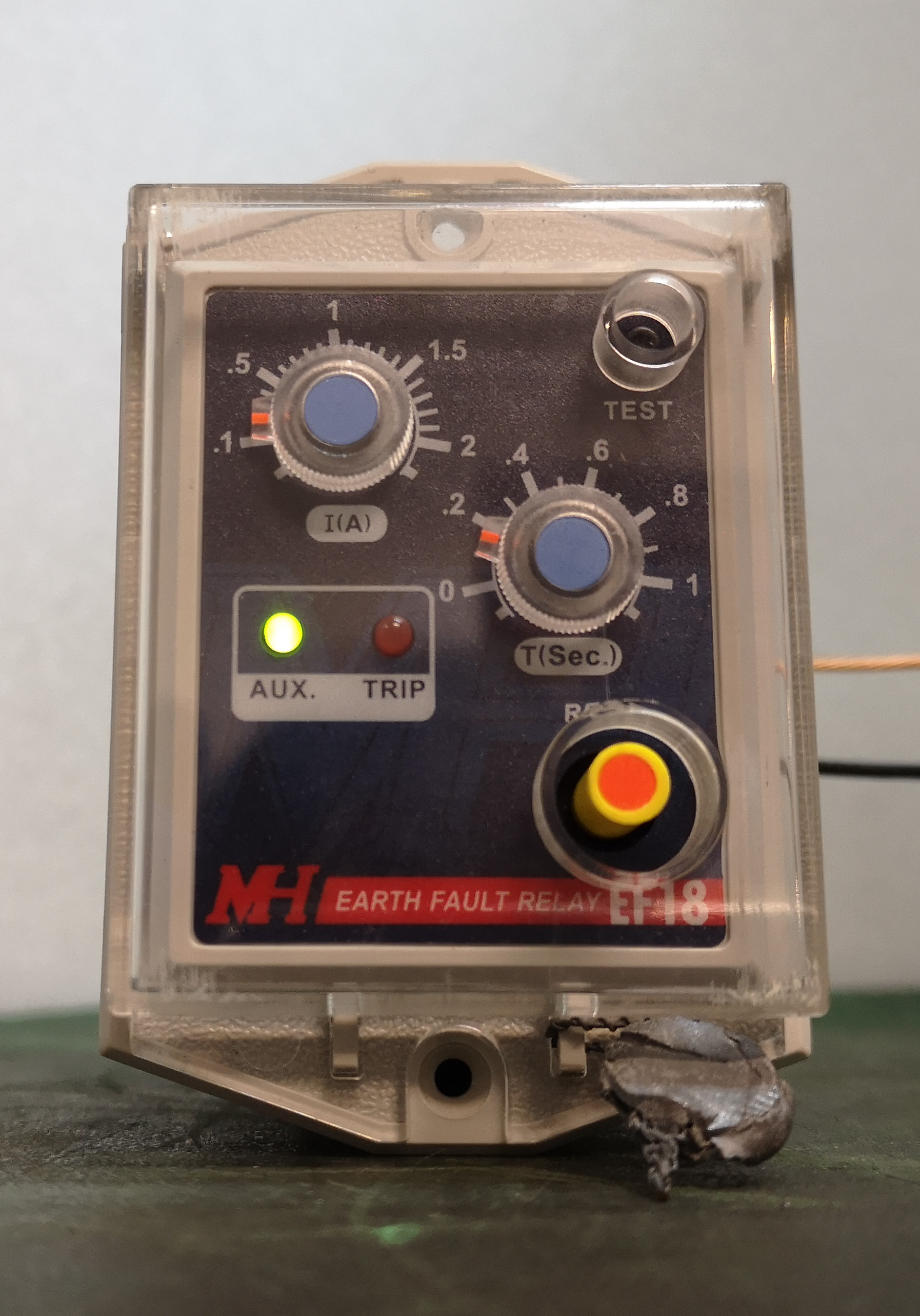 とんトン 12439 MUN HEAN DTL EARTH FAULT RELAY EF18 | eBay